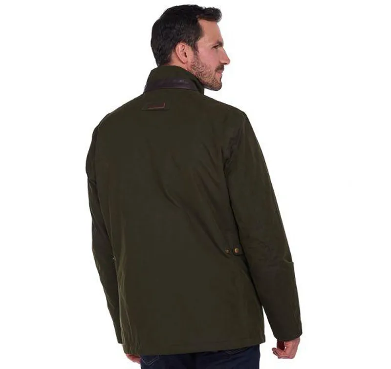 Barbour Chester Mens Jacket Dark Olive-2